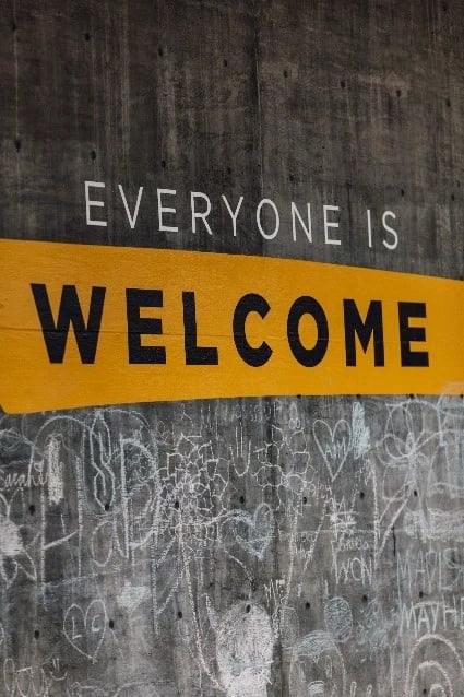'Everyone is Welcome'