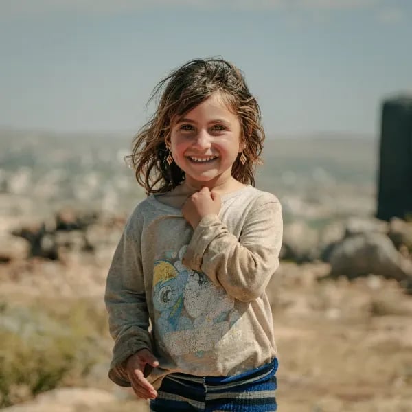 Refugee child